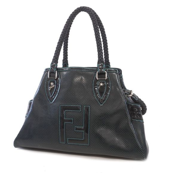 ⭐️FENDI Black Leather Tote Bag EUC - Picture 15 of 16